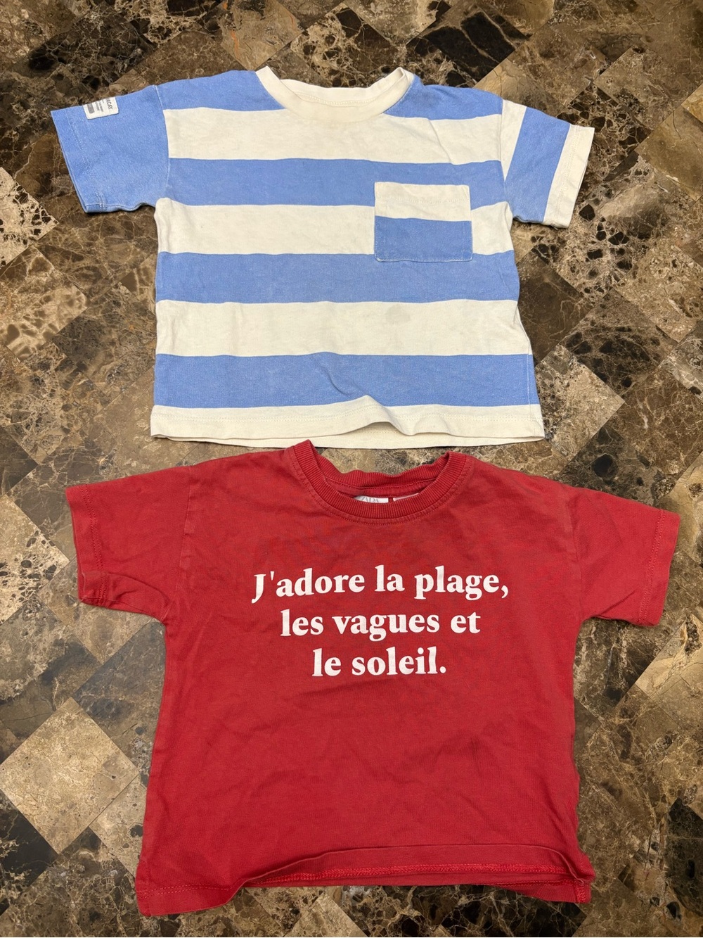 Zara bundles of 2 short sleeve 18 months
